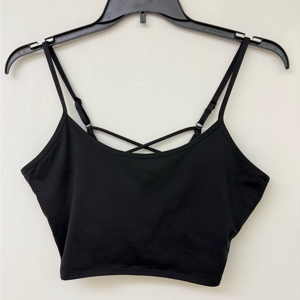 Pink Active Strappy Crop Top Size XL